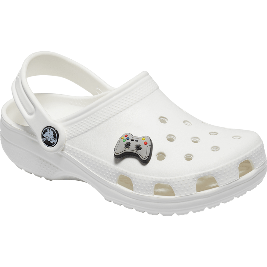 Crocs outlet | Grey Game Controller Jibbitz Shoe Charm