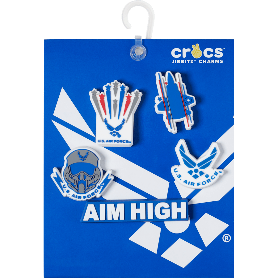 Crocs Discount | Armed Forces US Air Force 5Pck Jibbitz Shoe Charm