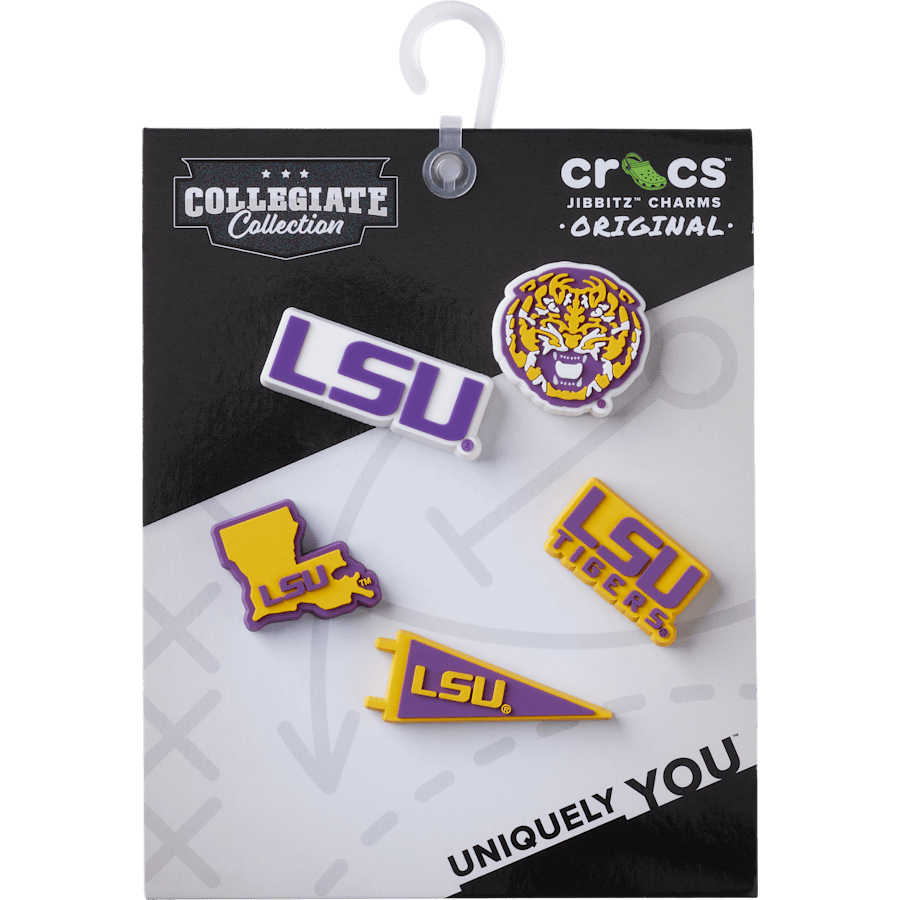 Crocs on sale | LSU 5 Pack Jibbitz™ charms