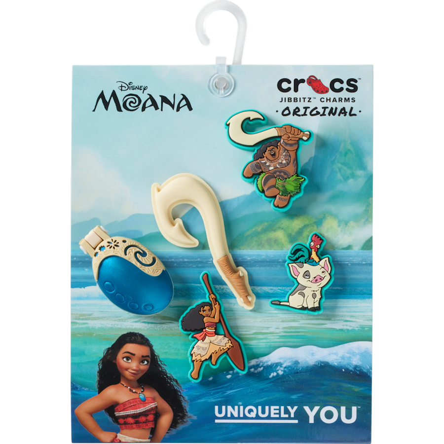 Crocs Discount | Disney Moana 5 Pack Jibbitz™ charms