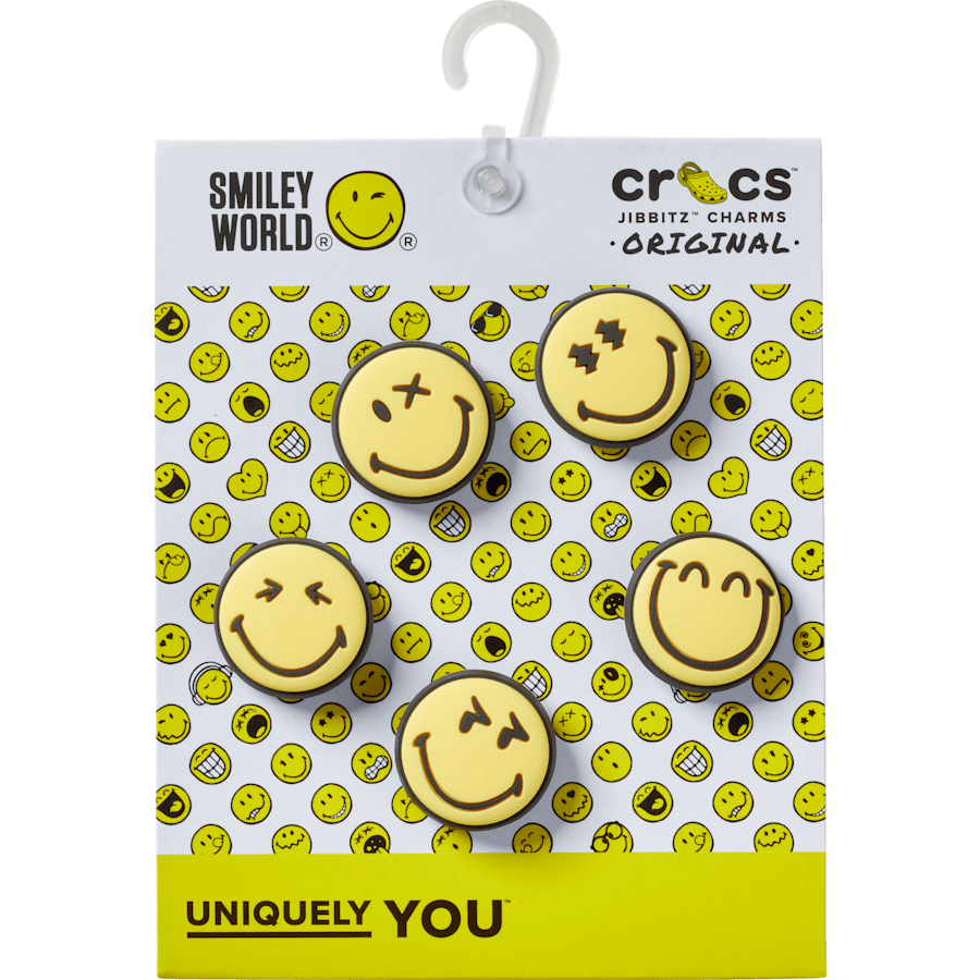 Crocs us | Smileyworld 5Pck Jibbitz™ charms