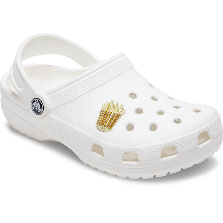 Crocs outlet | Gold French Fries Jibbitz™ charms