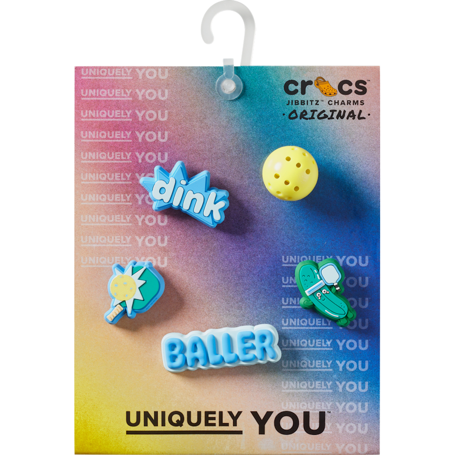 Crocs online | Pickle Ball 5 Pack Jibbitz™ charms