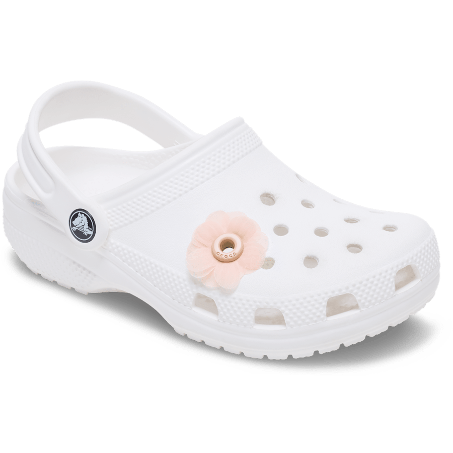 Crocs sale | Pink Chiffon Grommet Jibbitz™ charms