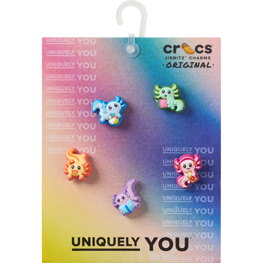 Crocs online | Tiny Axolotls 5 Pack Jibbitz™ charms