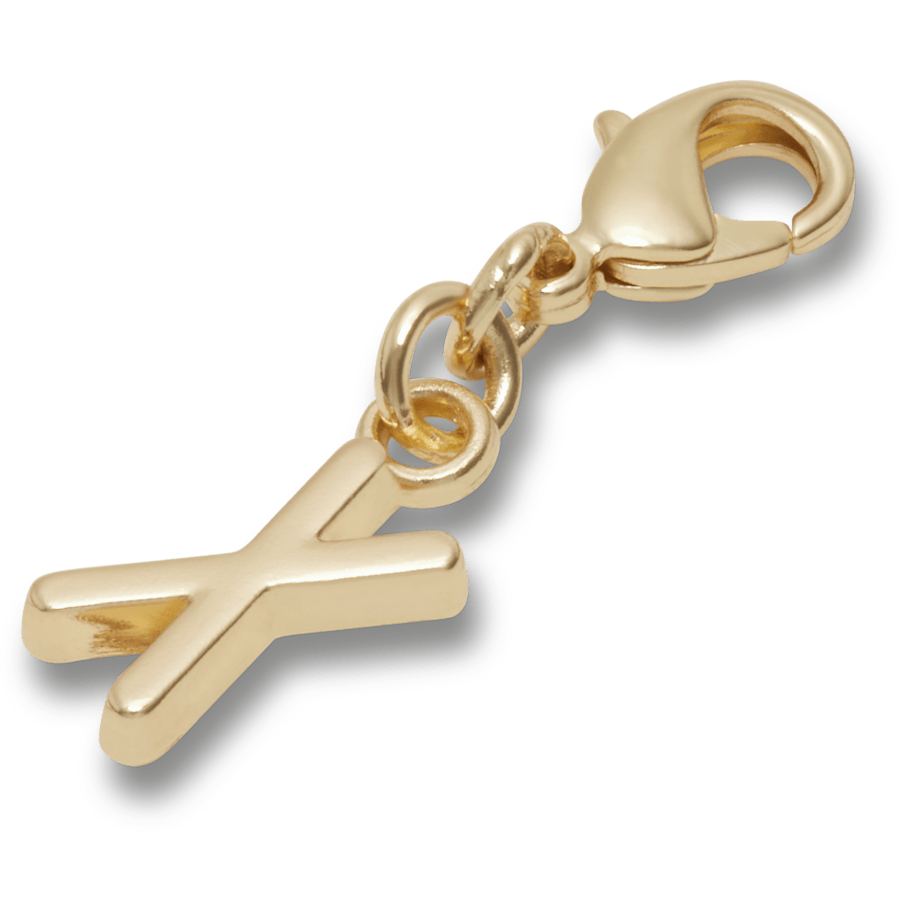 Crocs us | Gold Letter X Charm Jibbitz™ charms