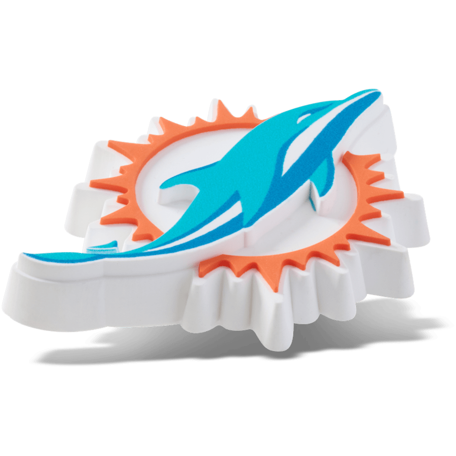 Crocs | NFL Miami Dolphins Logo Jibbitz™ charms