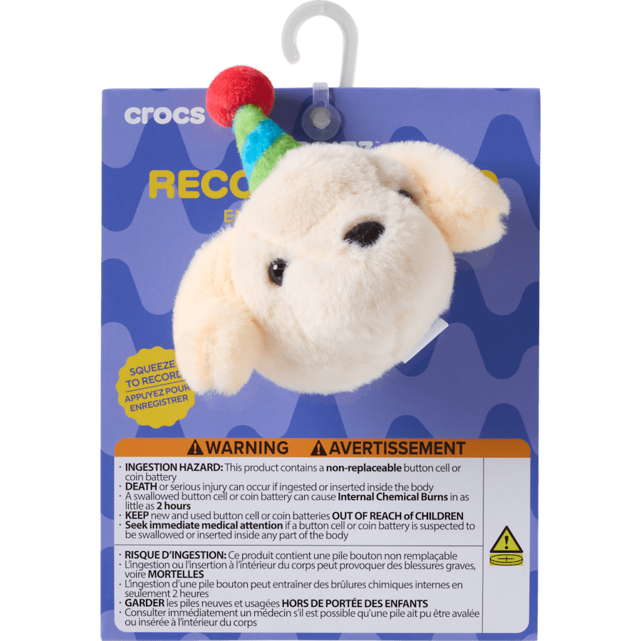 Crocs | Record Your Own Sound Birthday Jibbitz™ charms