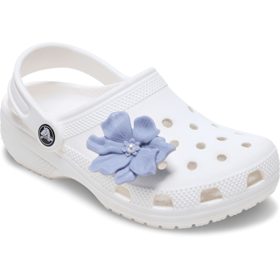 Crocs online | Periwinkle Flower with Pearl Jibbitz™ charms