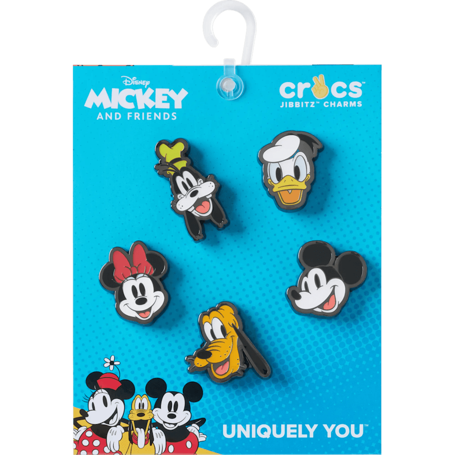 Crocs outlet | Mickey & Friends Elevated 5-pack Jibbitz Shoe Charm