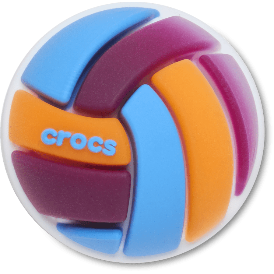 Crocs outlet | 3D Pastel Volleyball Jibbitz™ charms