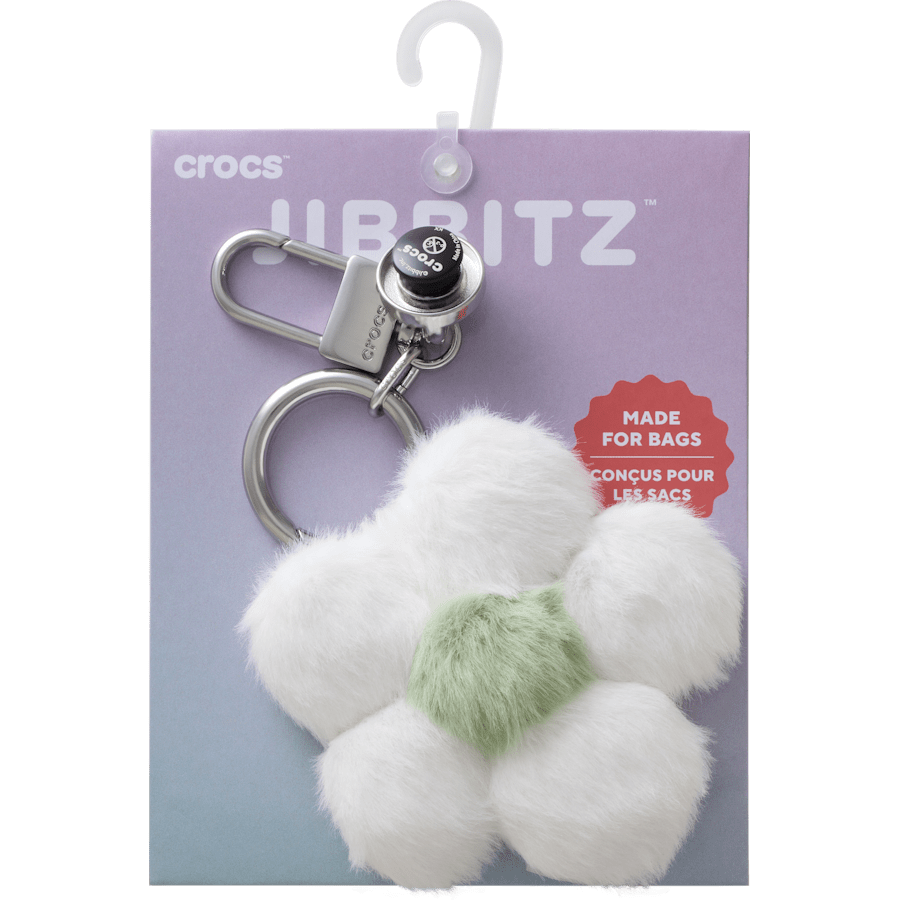 Crocs outlet | Plush Daisy Bag Charm