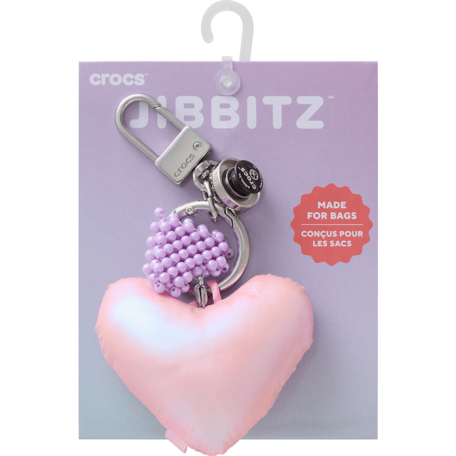Crocs online | Double Heart Bag Charm