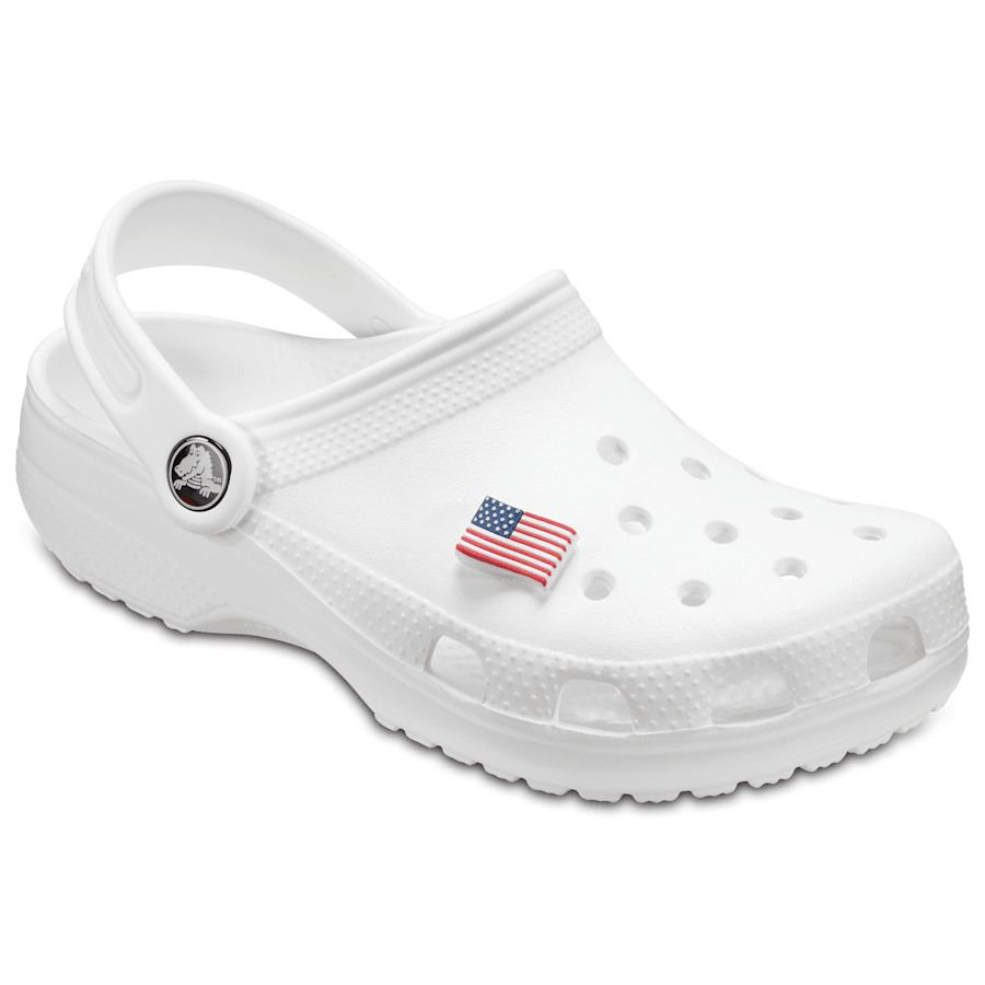 Crocs us | American Flag Jibbitz Shoe Charm