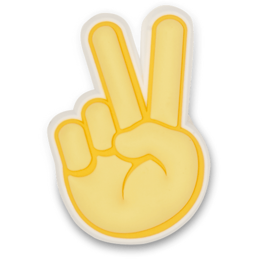 Crocs outlet | Peace Hand Sign Jibbitz Shoe Charm
