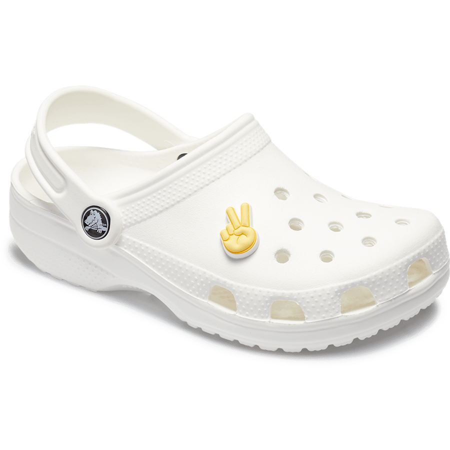 Crocs outlet | Peace Hand Sign Jibbitz Shoe Charm