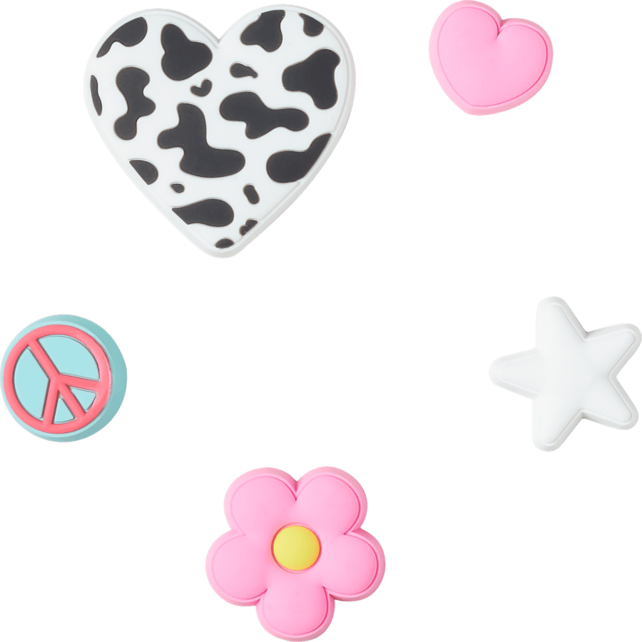 Crocs | Girly Icon 5 Pack Jibbitz™ charms