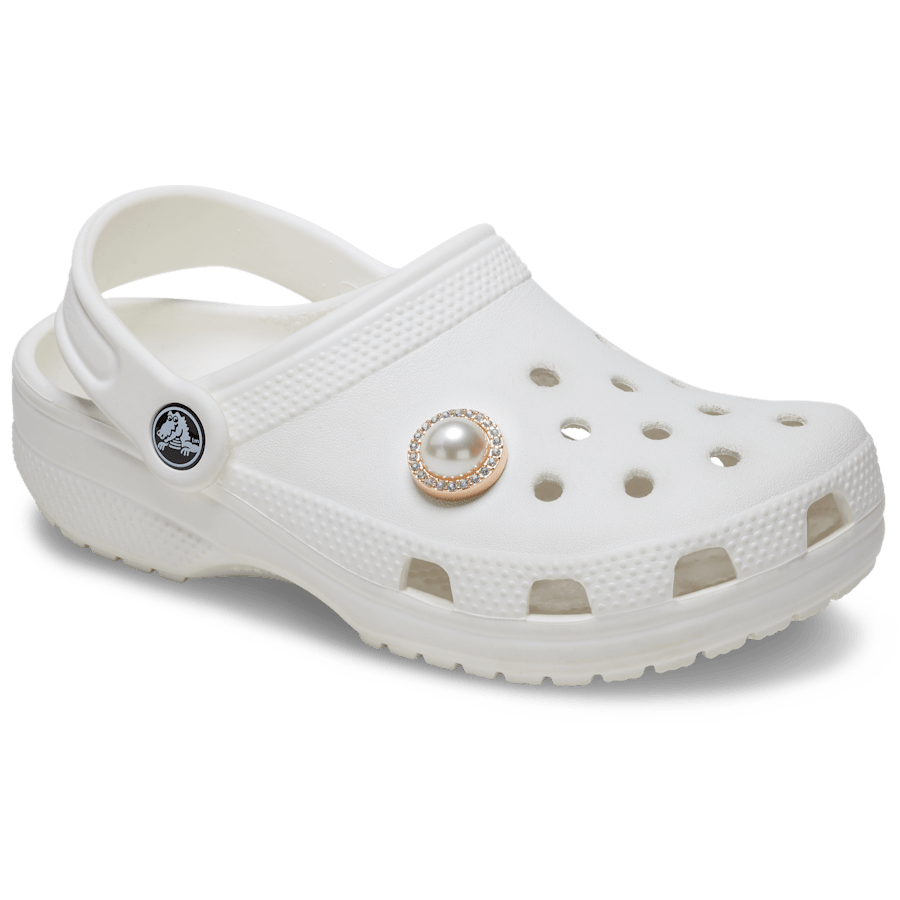 Crocs | Pearl with Diamonds Jibbitz™ charms