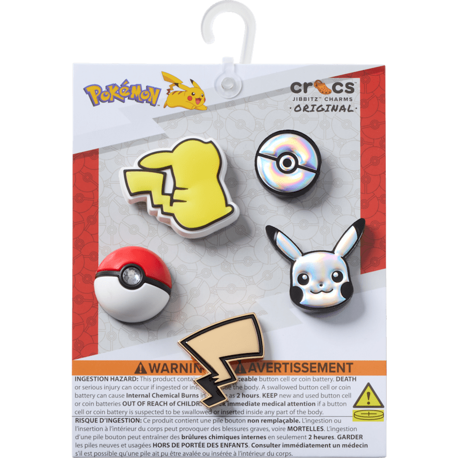 Crocs online | Elevated Pokemon 5 Pack Jibbitz Shoe Charm