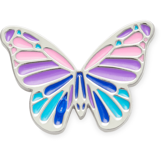 Crocs sale | Multi Purple Butterfly Jibbitz Shoe Charm
