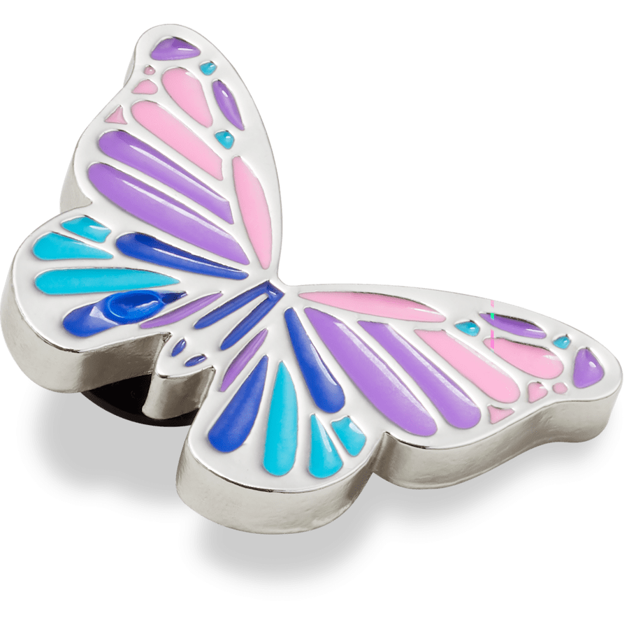 Crocs sale | Multi Purple Butterfly Jibbitz Shoe Charm