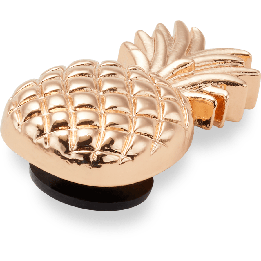 Crocs on sale | Gold Pineapple Jibbitz Shoe Charm