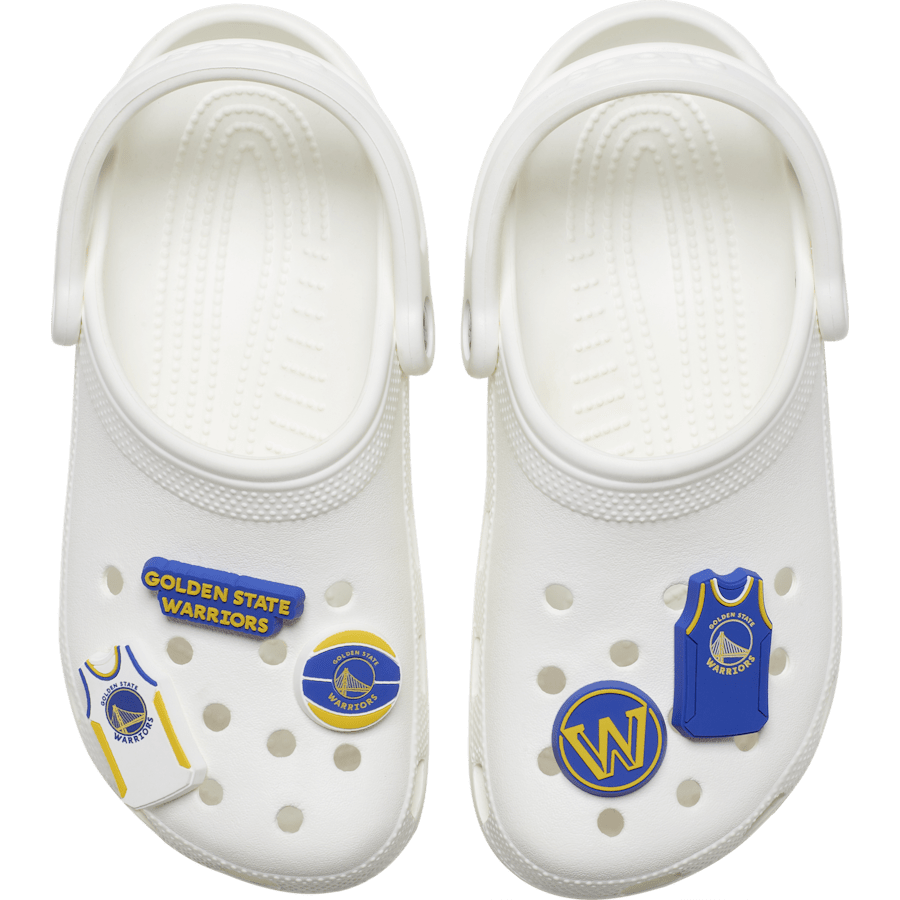 Crocs Discount | NBA Golden State Warriors 5 Pack Jibbitz™ charms