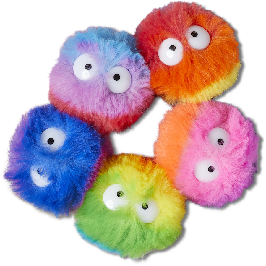 Crocs outlet | FuzzyPuffCharacters5Pack Jibbitz Shoe Charm