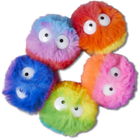 Crocs outlet | FuzzyPuffCharacters5Pack Jibbitz Shoe Charm