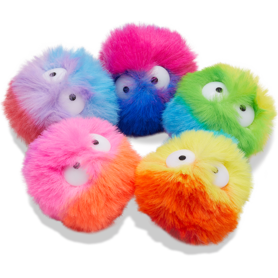 Crocs outlet | FuzzyPuffCharacters5Pack Jibbitz Shoe Charm
