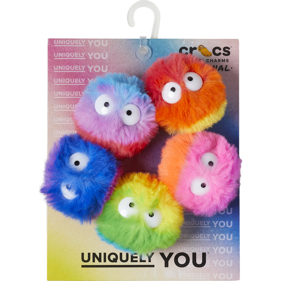Crocs outlet | FuzzyPuffCharacters5Pack Jibbitz Shoe Charm