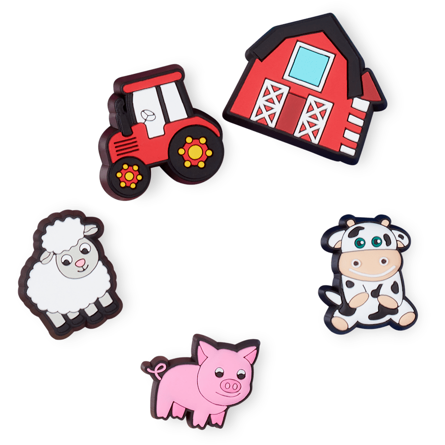 Crocs online | Cutesey Farm Animal 5 Pack Jibbitz Shoe Charm