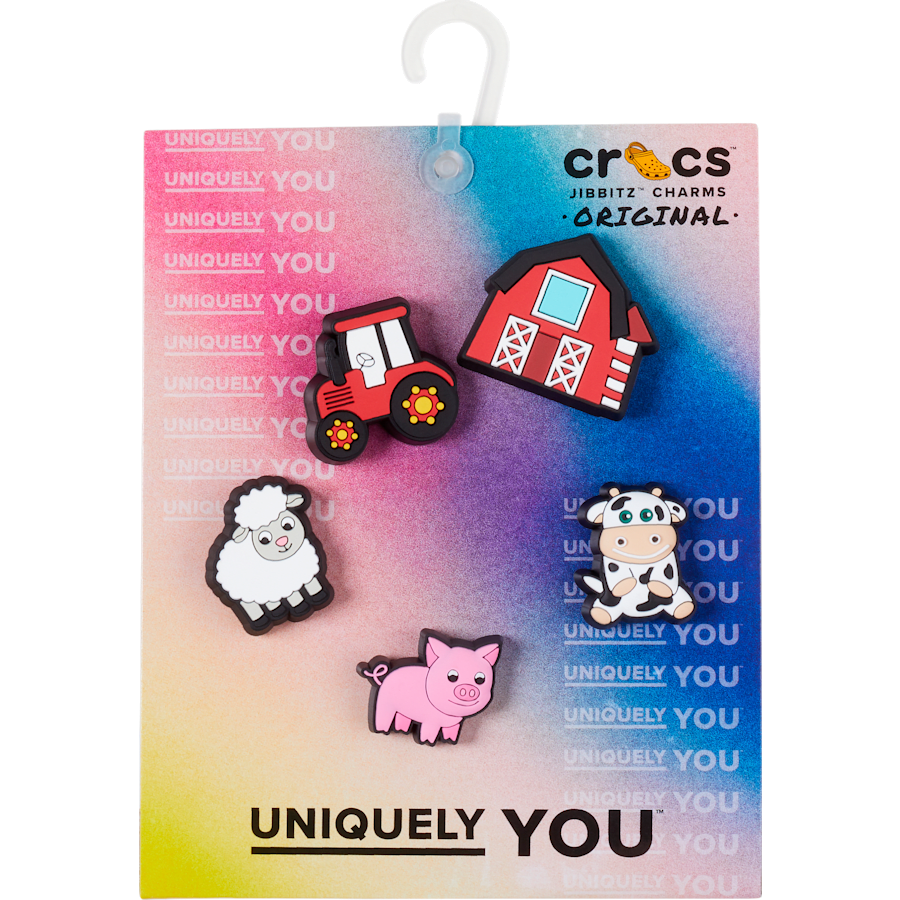 Crocs online | Cutesey Farm Animal 5 Pack Jibbitz Shoe Charm
