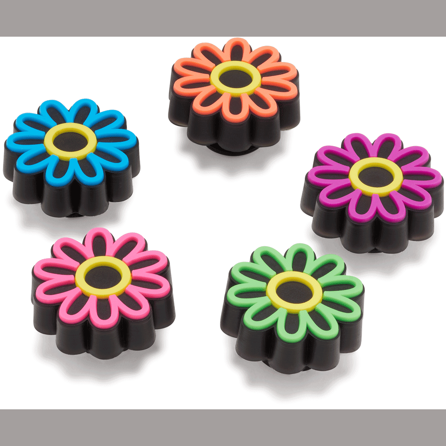 Crocs Discount | Lights Up Daisy 5 Pack Jibbitz Shoe Charm