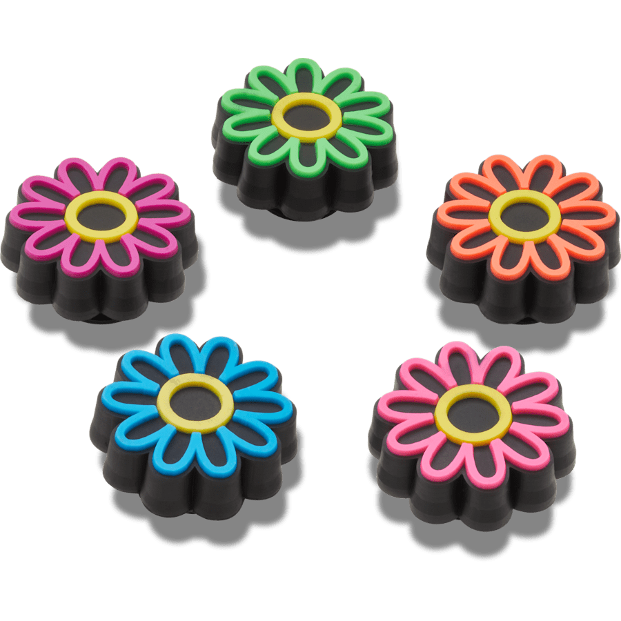 Crocs Discount | Lights Up Daisy 5 Pack Jibbitz Shoe Charm