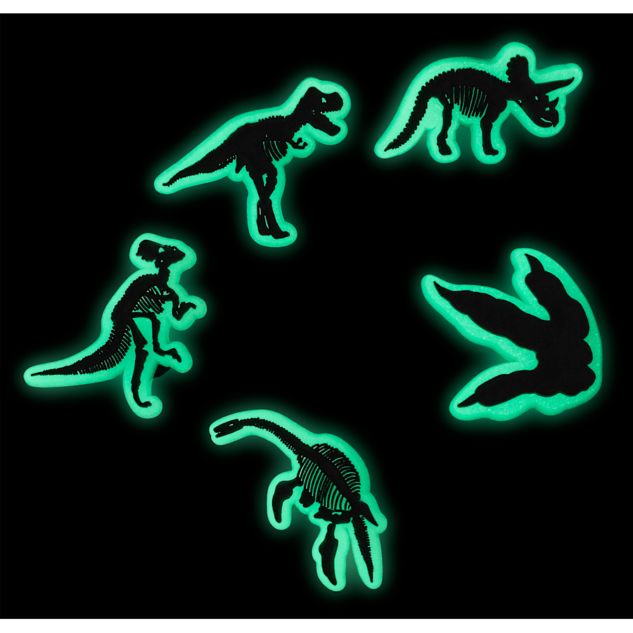 Crocs us | Glow In The Dark Dino 5 Pack Jibbitz Shoe Charm