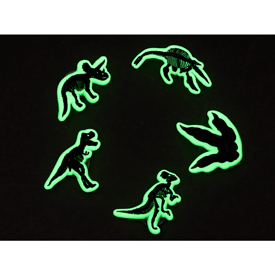 Crocs us | Glow In The Dark Dino 5 Pack Jibbitz Shoe Charm