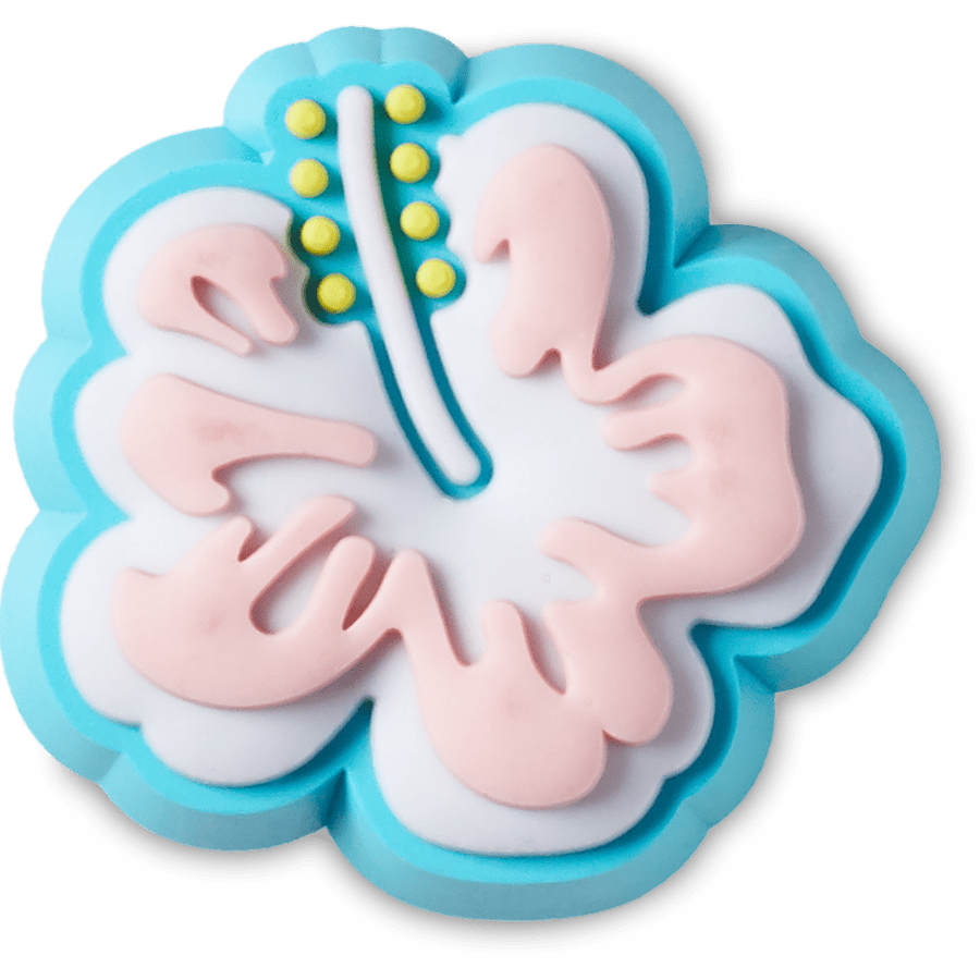Crocs Discount | Blue Hibiscus Jibbitz™ charms
