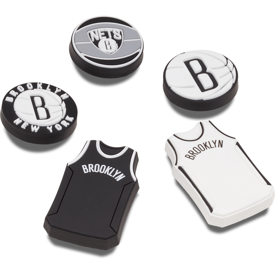 Crocs sale | NBA Brooklyn Nets 5 Pack Jibbitz™ charms