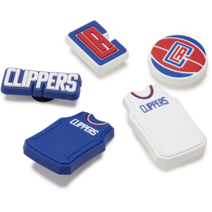 Crocs Discount | NBA Los Angeles Clippers 5 Pack Jibbitz™ charms