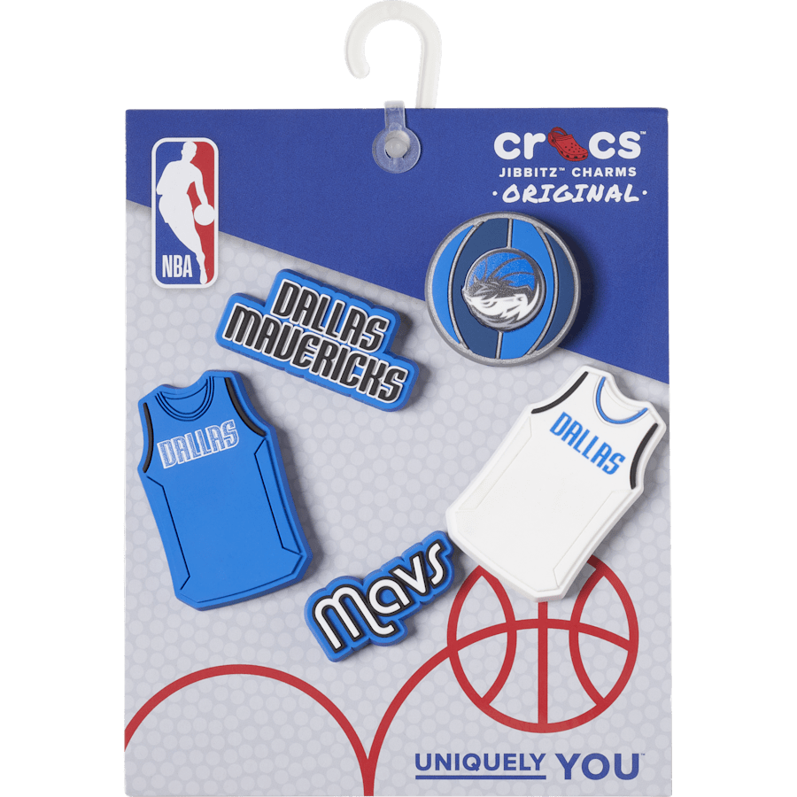 Crocs | NBA Dallas Mavericks 5 Pack Jibbitz™ charms