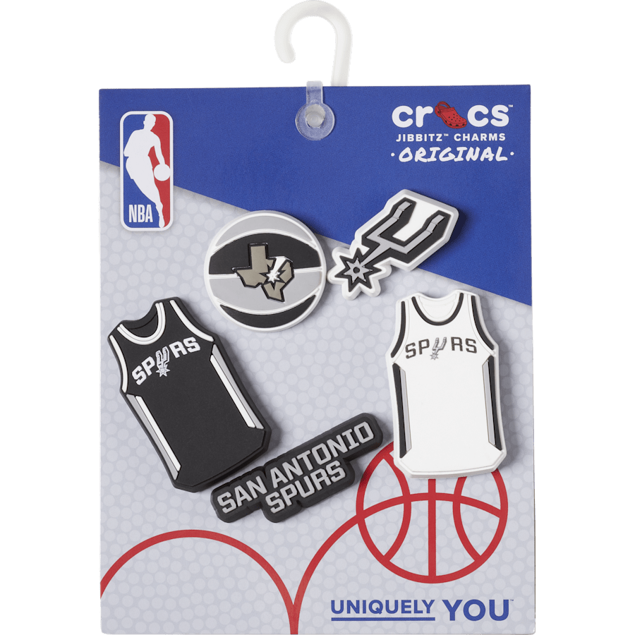 Crocs us | NBA San Antonio Spurs 5 Pack Jibbitz™ charms