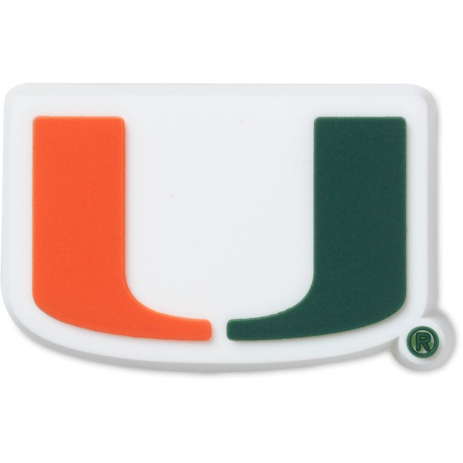 Crocs Discount | University of Miami Jibbitz™ charms