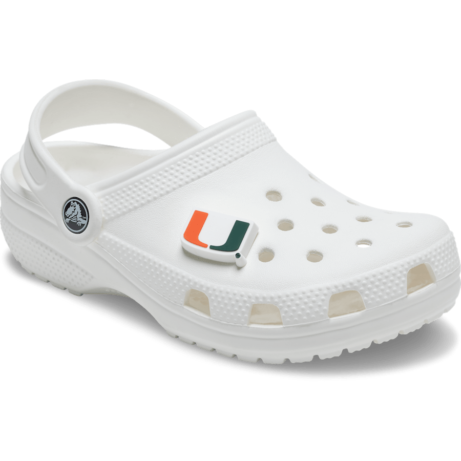Crocs Discount | University of Miami Jibbitz™ charms