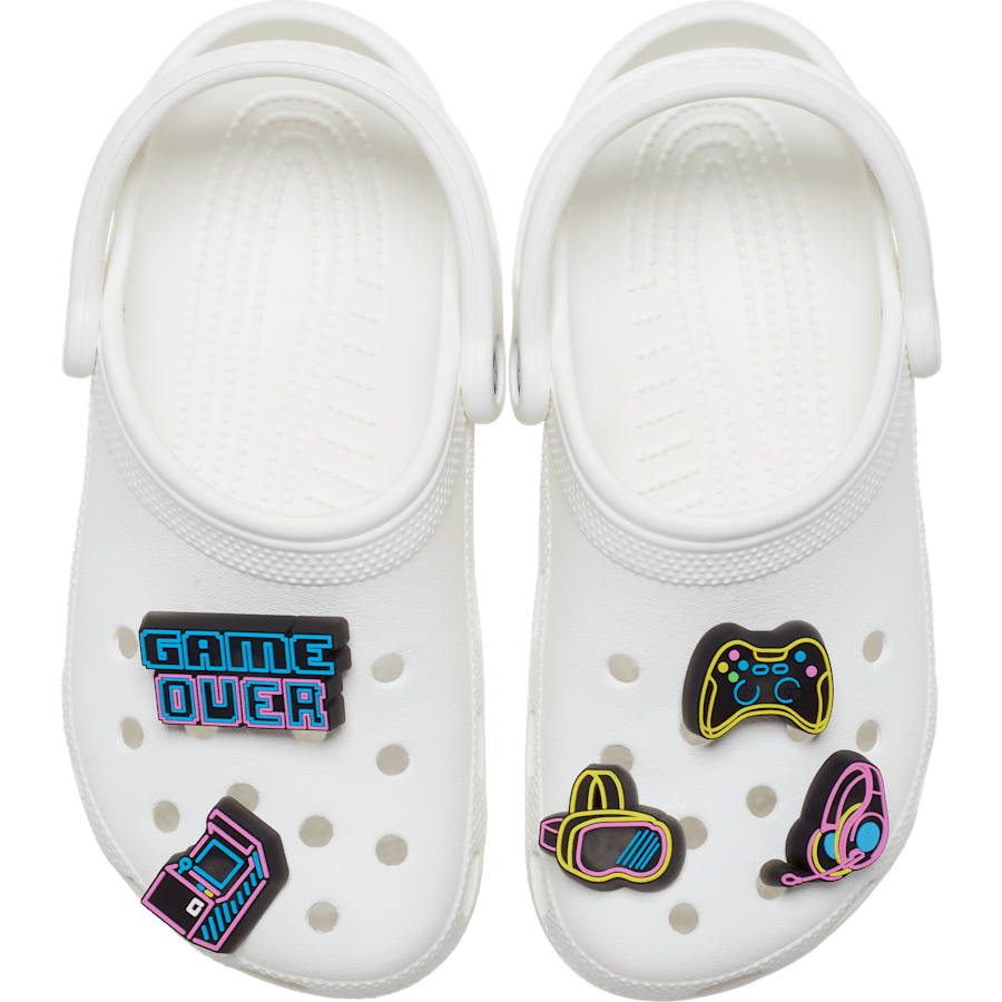 Crocs sale | Lights Up Neon Gamer 5 Pack Jibbitz™ charms