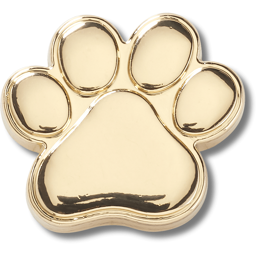 Crocs sale | Gold Dog Paw Jibbitz™ charms