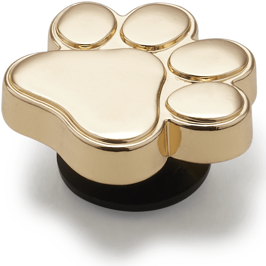 Crocs sale | Gold Dog Paw Jibbitz™ charms