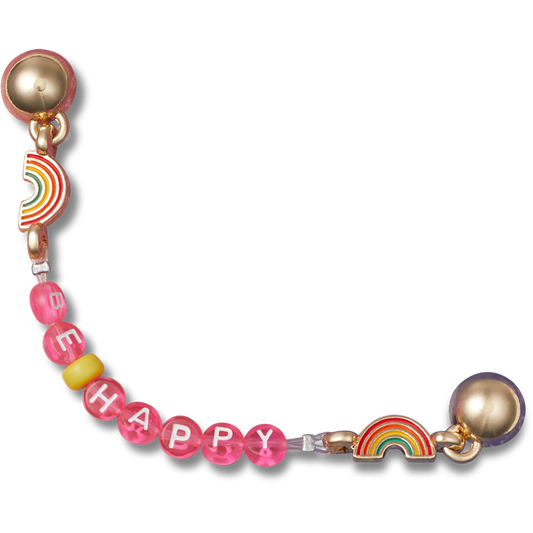 Crocs us | Be Happy Chain Jibbitz™ charms