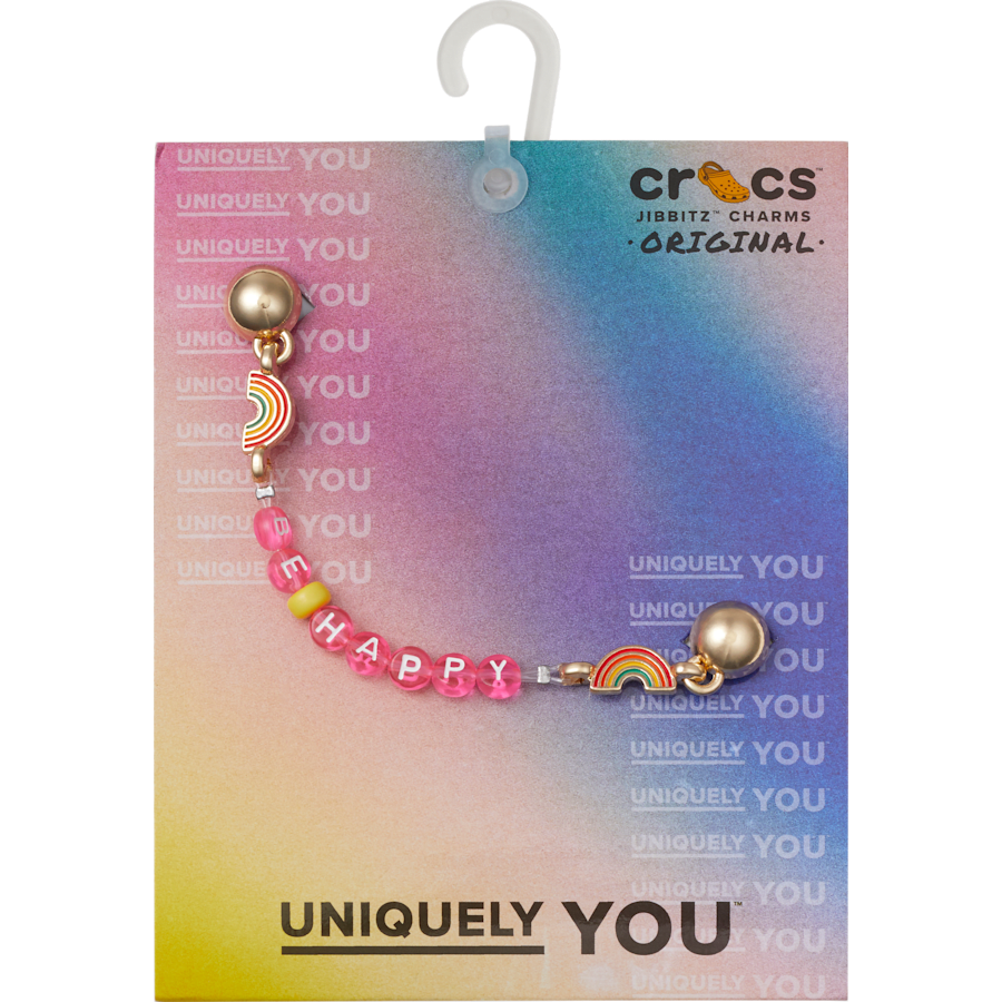 Crocs us | Be Happy Chain Jibbitz™ charms