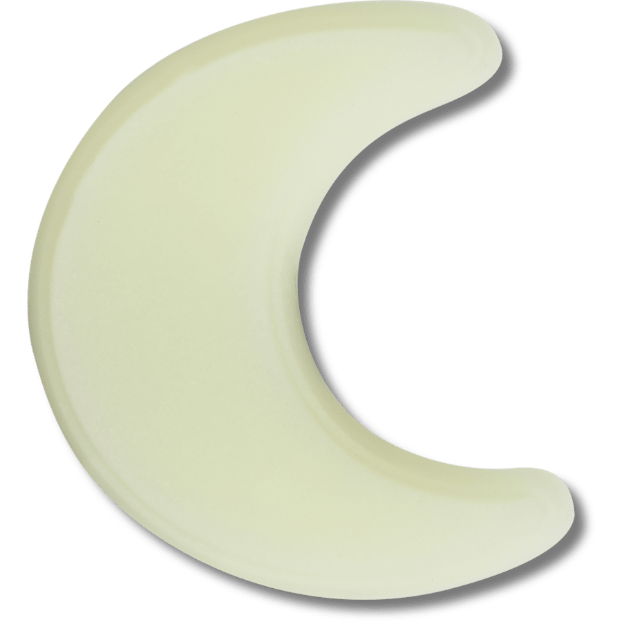 Crocs | Glow In The Dark Crescent Moon Jibbitz™ charms